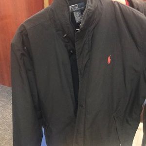 Men’s beautiful black polo jacket